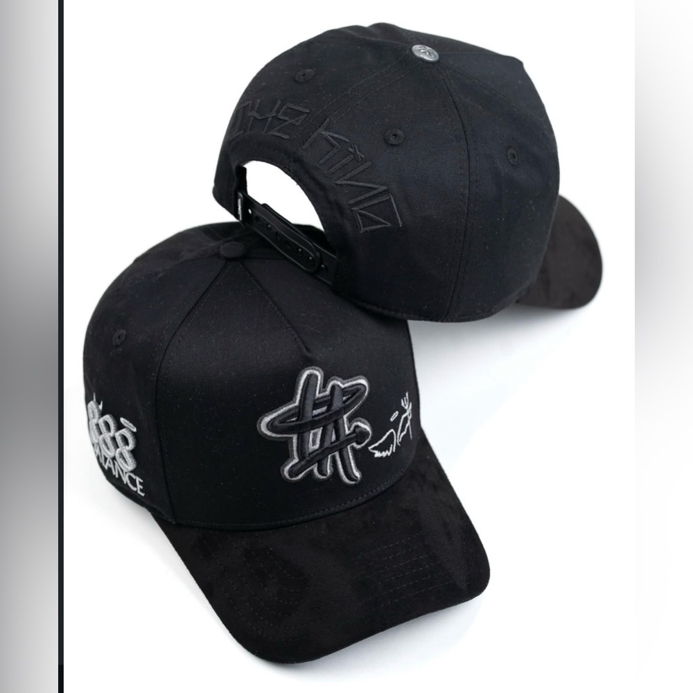 Black LA snapback JC